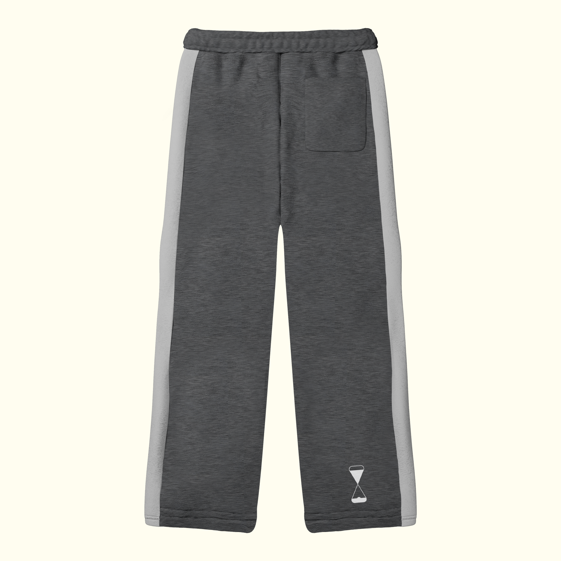 GRAY STRIPPED SWEATPANTS